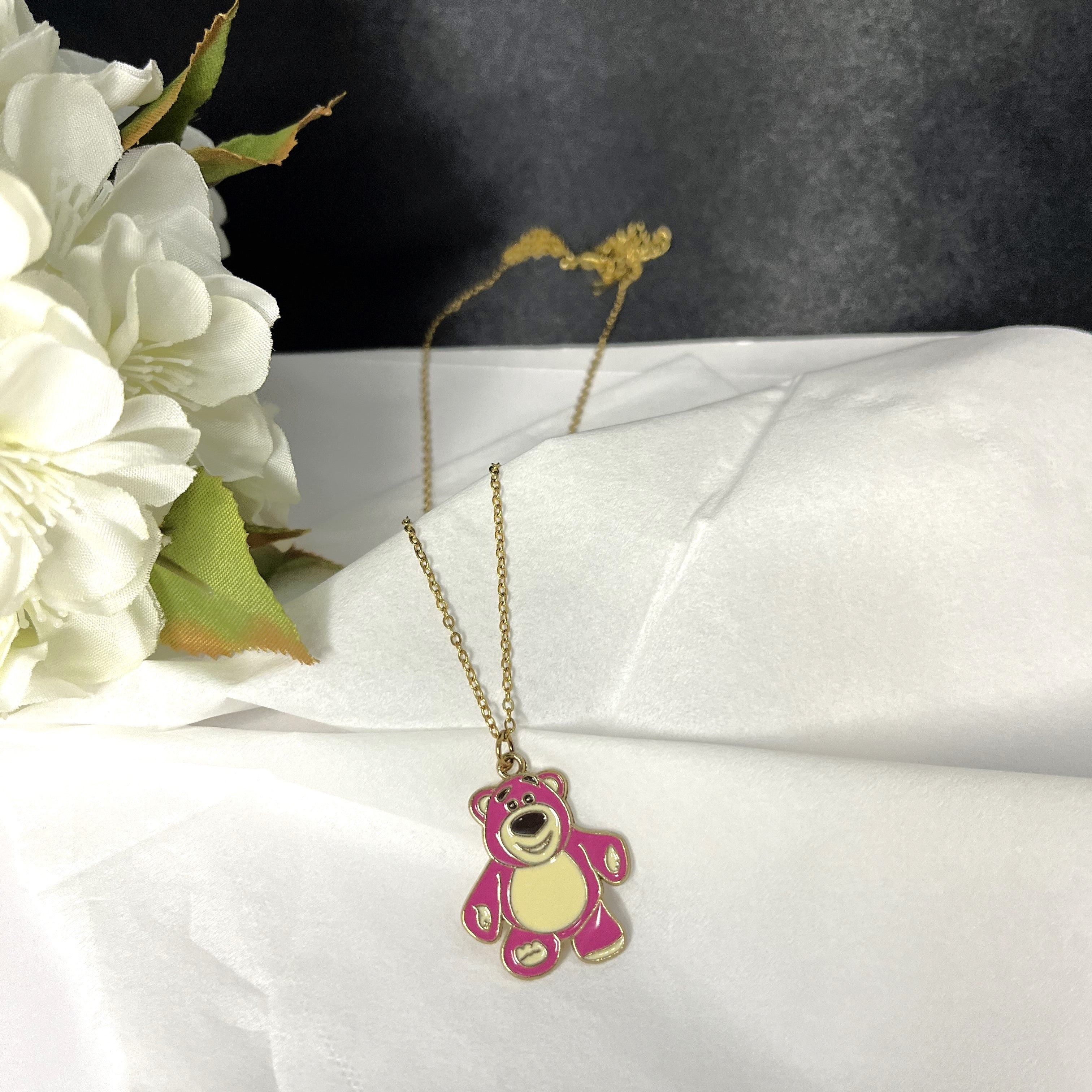 Lots-O-Huggin Bear Pendant with Chain