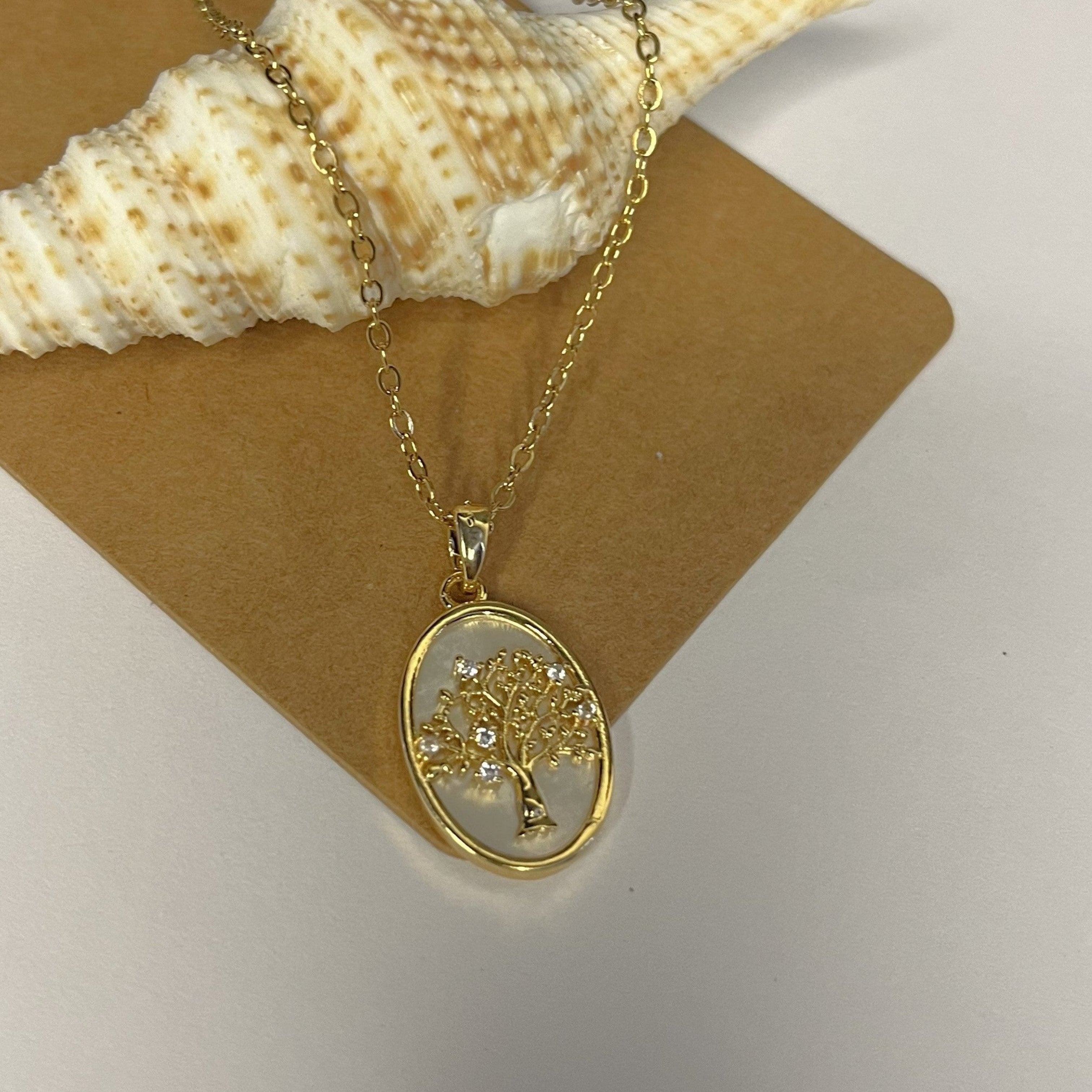 Tree of Life Pendant with Chain