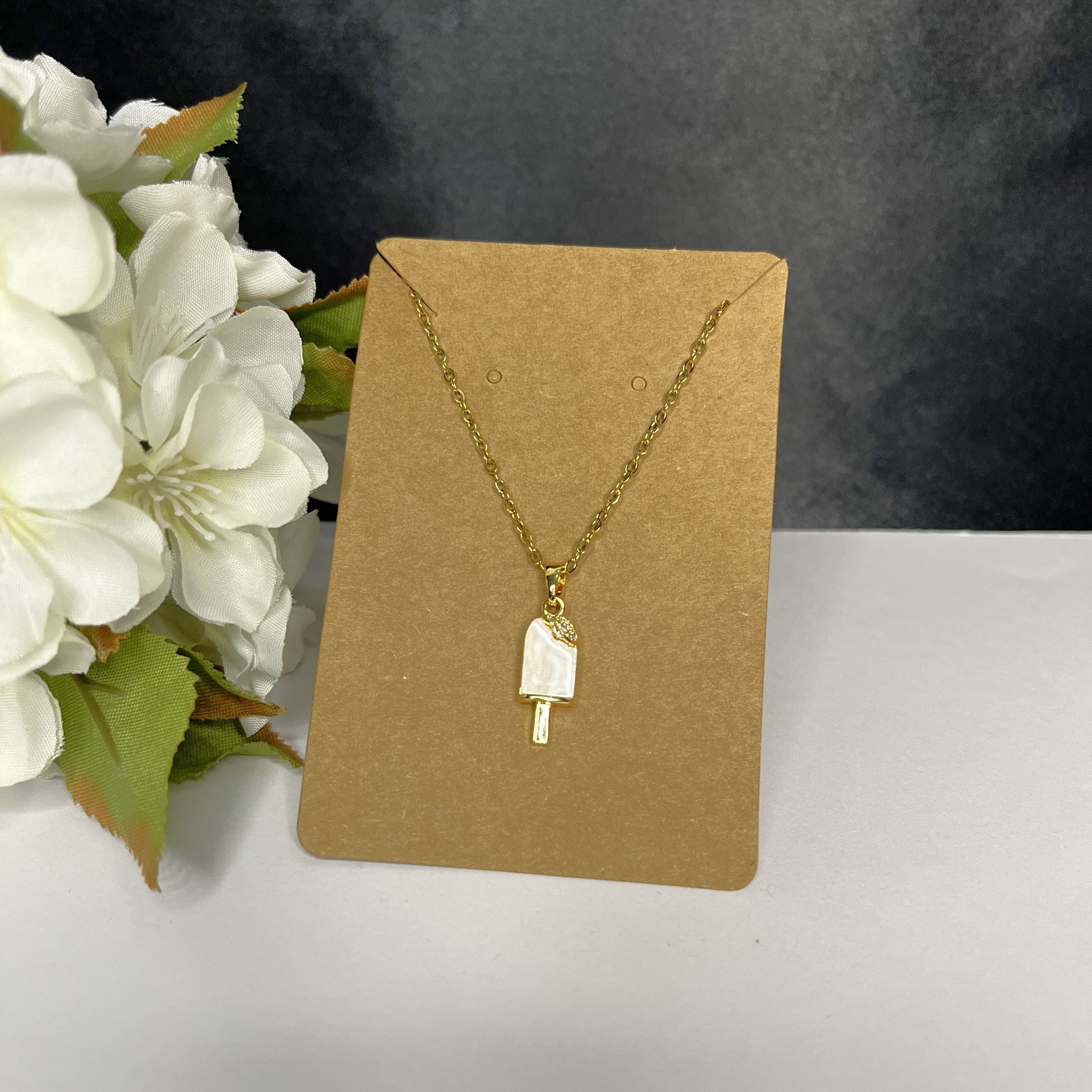 Popsicle Pendant with Chain